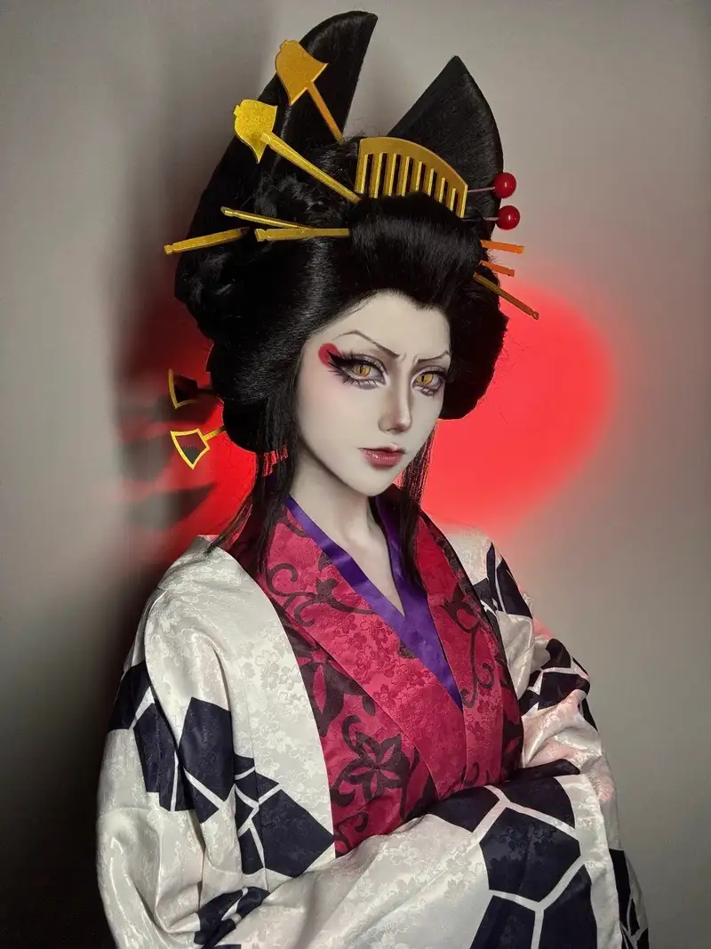 ảnh cosplay daki với thần thái cuốn hút