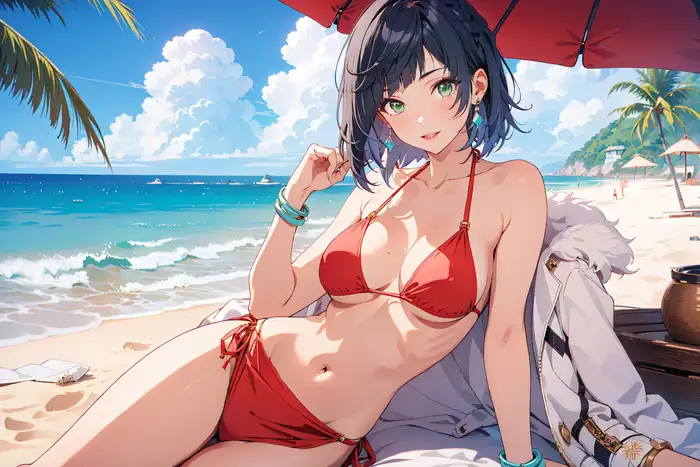 ảnh gái anime to tròn sinh động