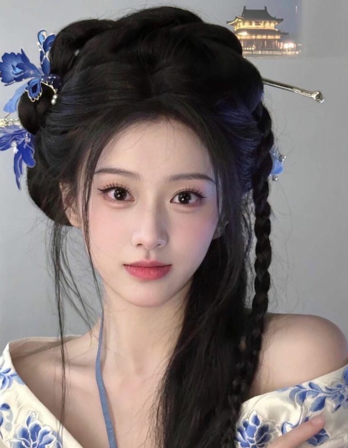ánh mắt mê người ảnh gái xinh cổ trang