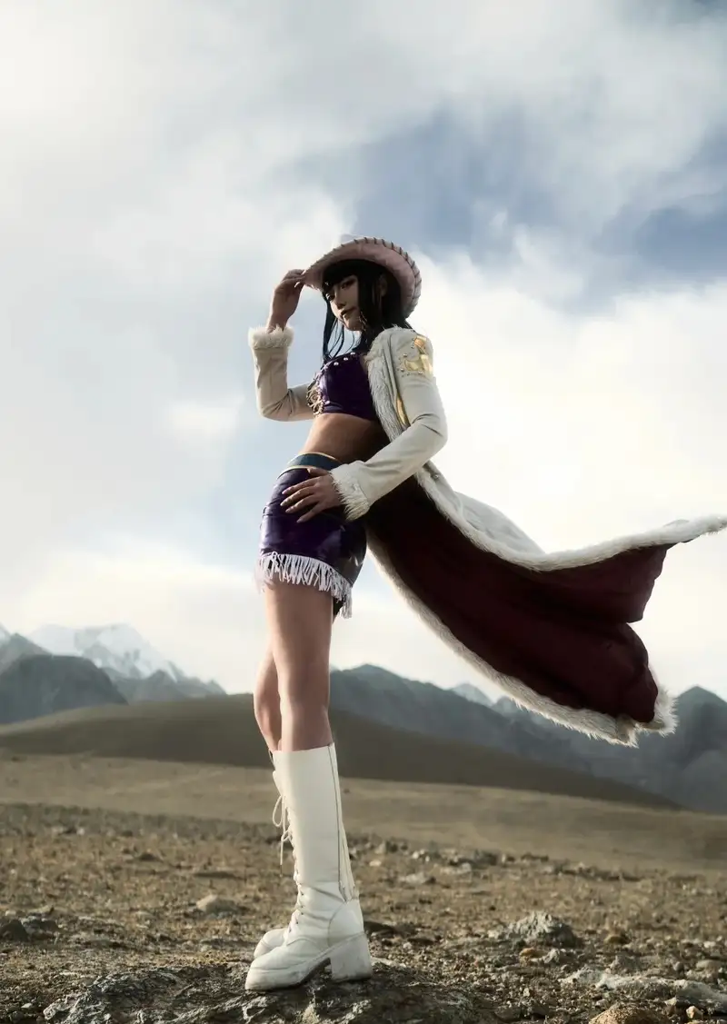 ảnh nico robin cosplay độc đáo