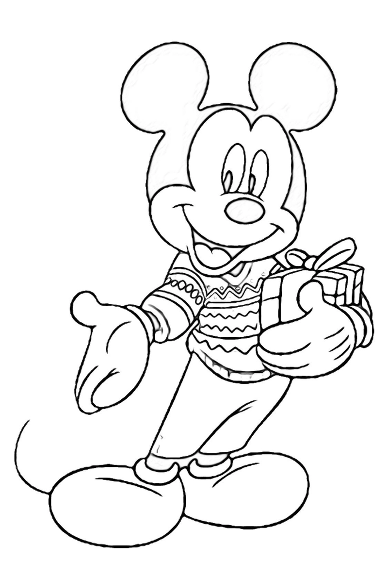 Gallery - 157+ tranh tô màu chuột Mickey đẹp mắt kích thích tư duy bé - image 2