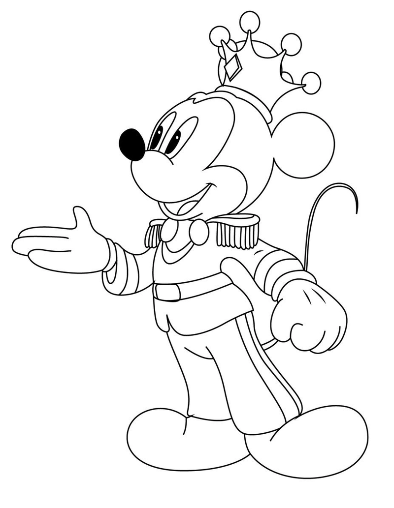 Gallery - 157+ tranh tô màu chuột Mickey đẹp mắt kích thích tư duy bé - image 6