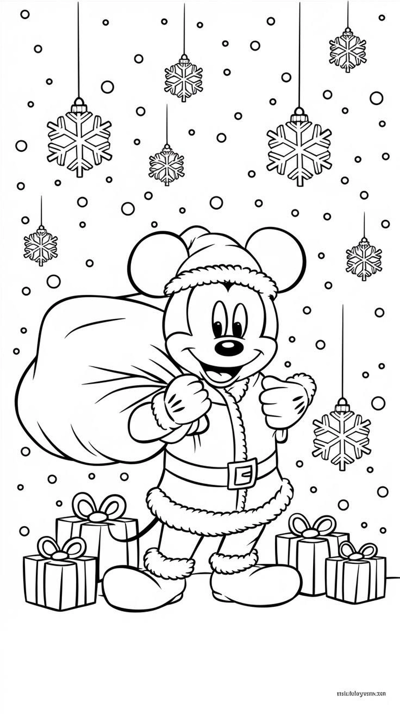 Gallery - 157+ tranh tô màu chuột Mickey đẹp mắt kích thích tư duy bé - image 8
