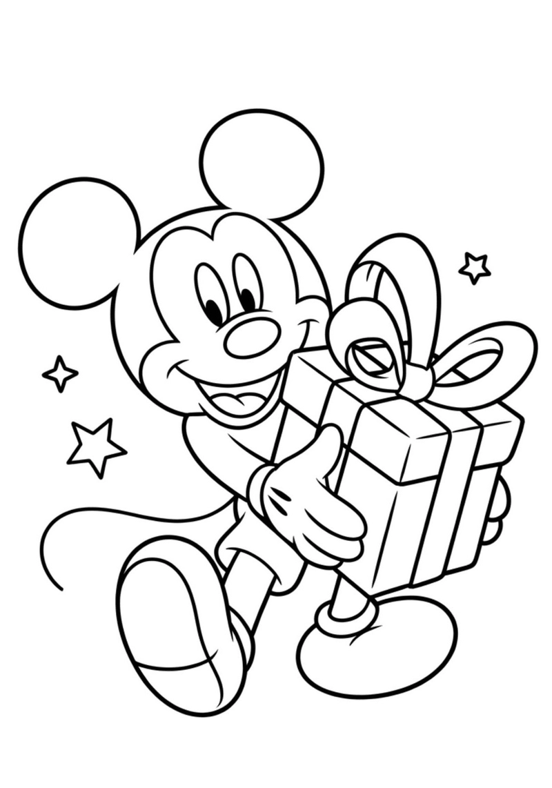 Gallery - 157+ tranh tô màu chuột Mickey đẹp mắt kích thích tư duy bé - image 10