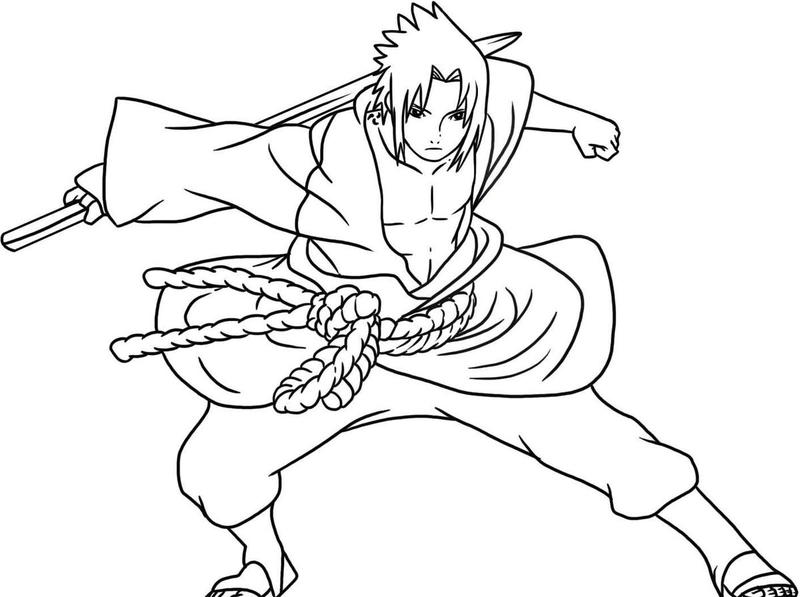 Gallery - 297+ tranh tô màu Sasuke đẹp giúp bé thỏa sức sáng tạo  - image 7