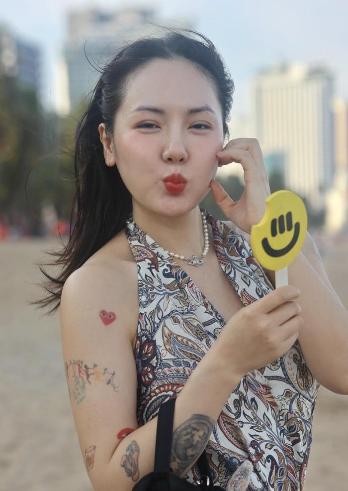 body phương linh bikini gợi cảm