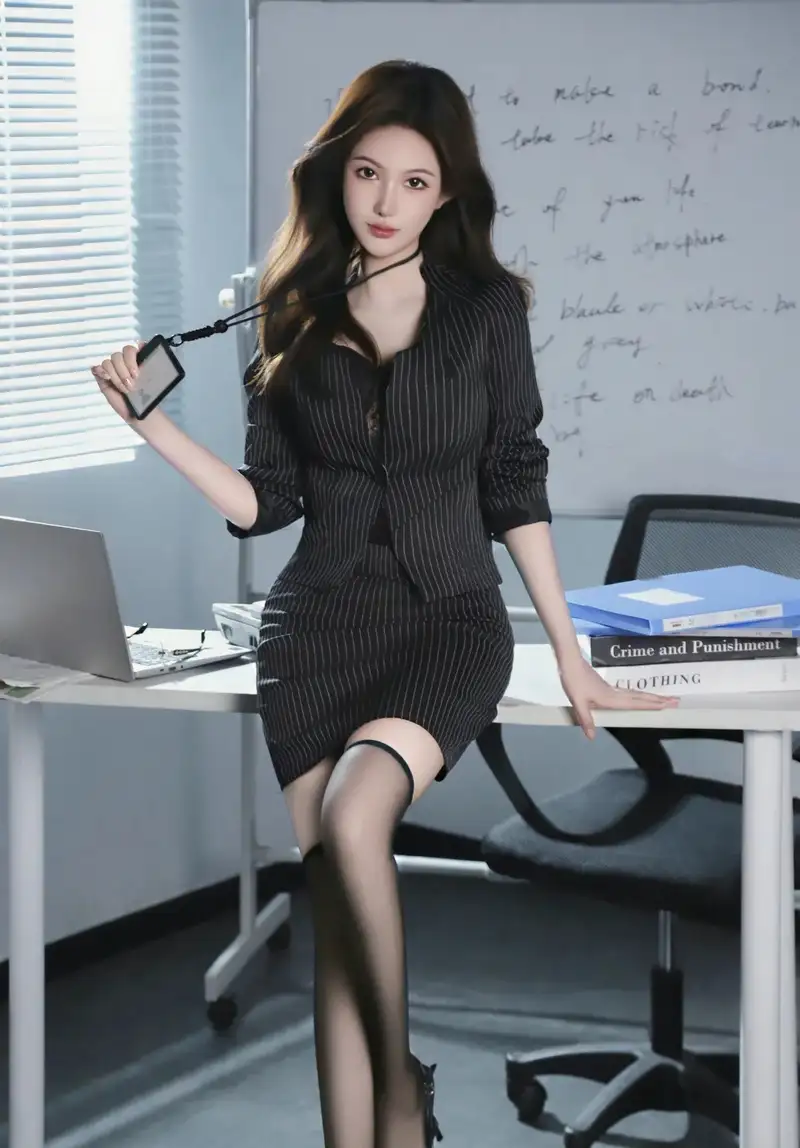 cosplay thư ký phong cách idol trẻ trung