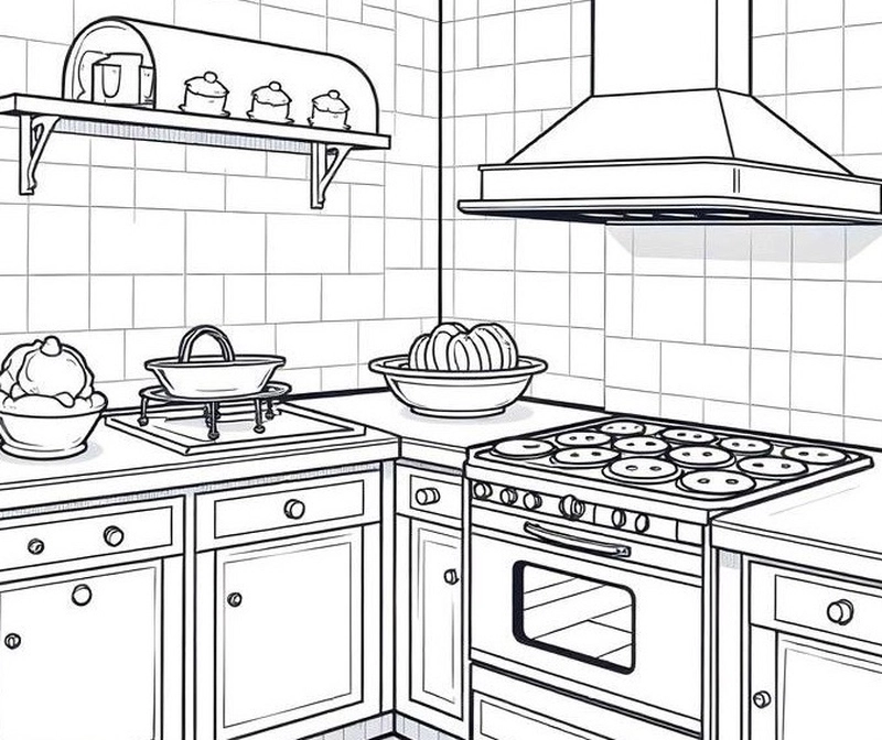 Gallery - Tuyển tập 250+ tranh tô màu cái bàn đẹp cho bé sáng tạo - image 10