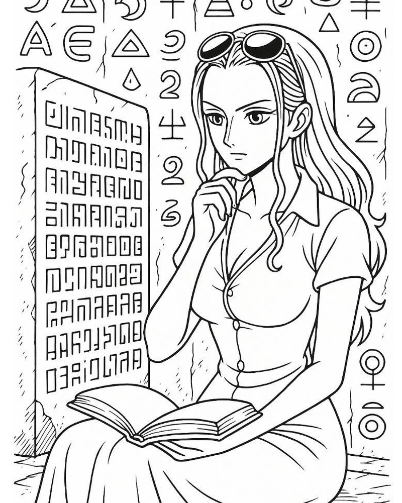 Gallery - 256+ tranh tô màu One Piece cực đẹp cùng dàn hải tặc Mũ Rơm - image 11