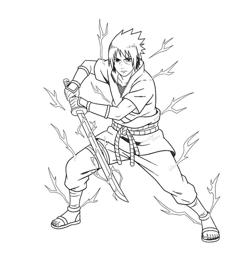 Gallery - 297+ tranh tô màu Sasuke đẹp giúp bé thỏa sức sáng tạo  - image 17