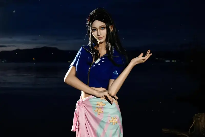 hình đẹp ảnh nico robin cosplay