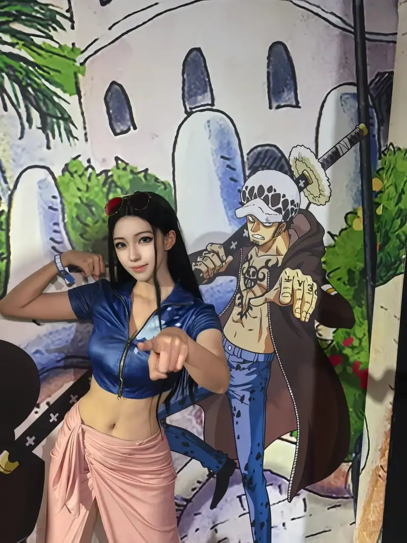 hình nền ảnh nico robin cosplay