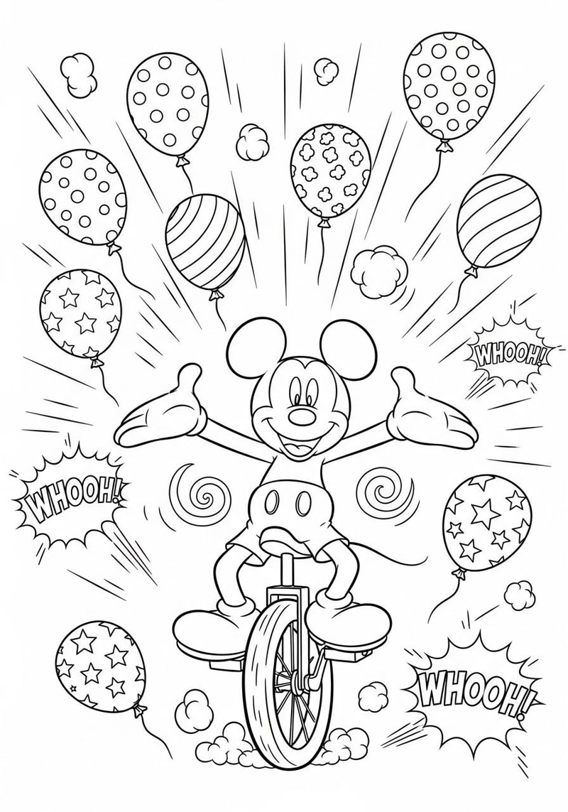 Gallery - 157+ tranh tô màu chuột Mickey đẹp mắt kích thích tư duy bé - image 19