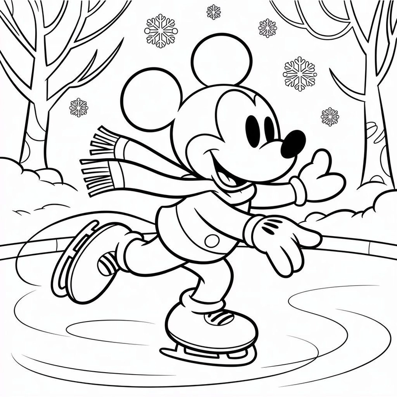 Gallery - 157+ tranh tô màu chuột Mickey đẹp mắt kích thích tư duy bé - image 29