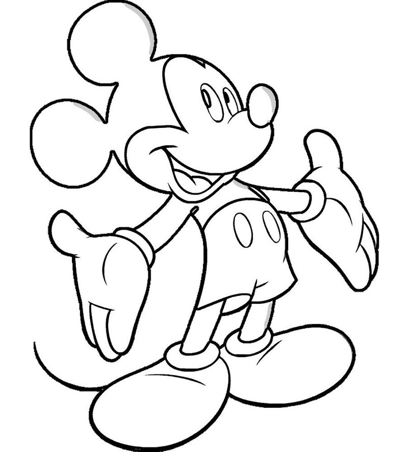 Gallery - 157+ tranh tô màu chuột Mickey đẹp mắt kích thích tư duy bé - image 32