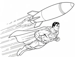 tranh tô mau superman thumbnail