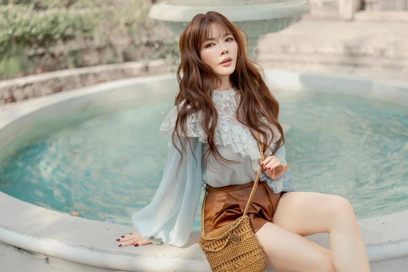 Ảnh Lý Nhã Kỳ sexy bikini mềm mại