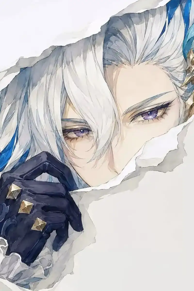ảnh anime genshin impact làm avatar