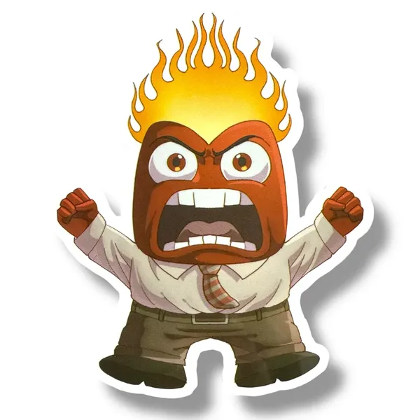 Sticker giận dỗi tinh nghịch dễ thương