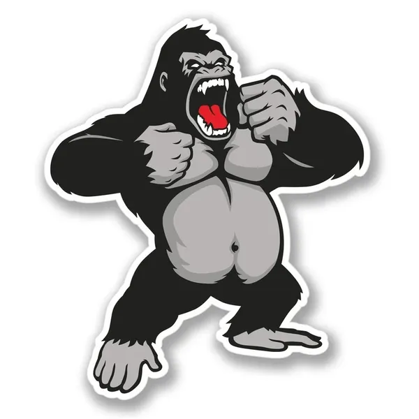 Hình sticker tức giận dễ thương tinh nghịch