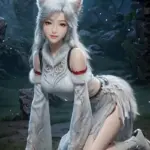 Ảnh 3D Ngân Nguyệt sexy phong cách hiện đại