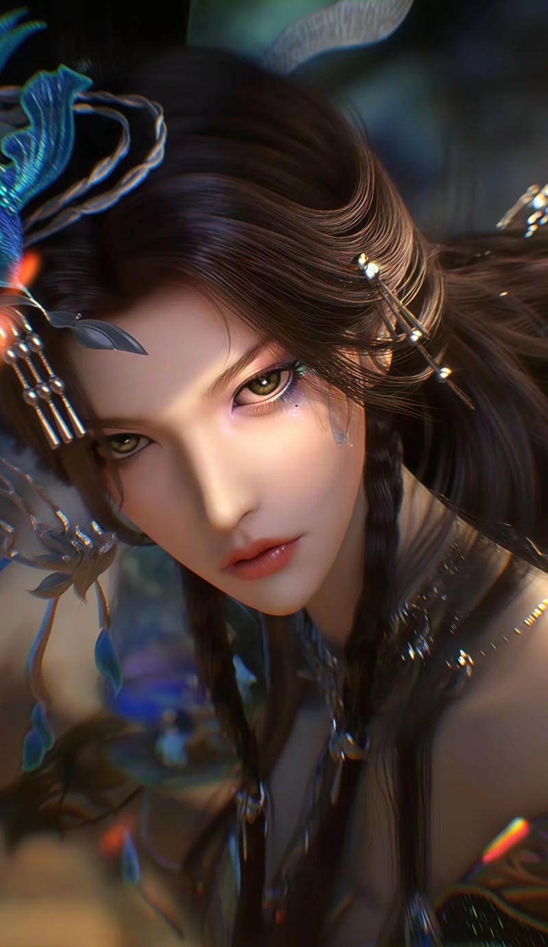 Ảnh 3D Vân Vọng Thư sexy chất lượng cao
