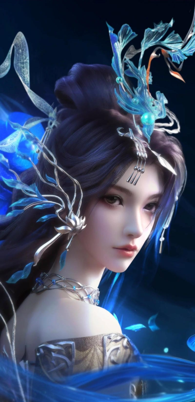 Ảnh 3D Vân Vọng Thư sexy với tạo hình đẹp