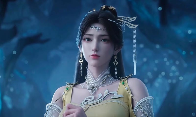Ảnh 3D nhân vật Kim Bình Nhi quyến rũ