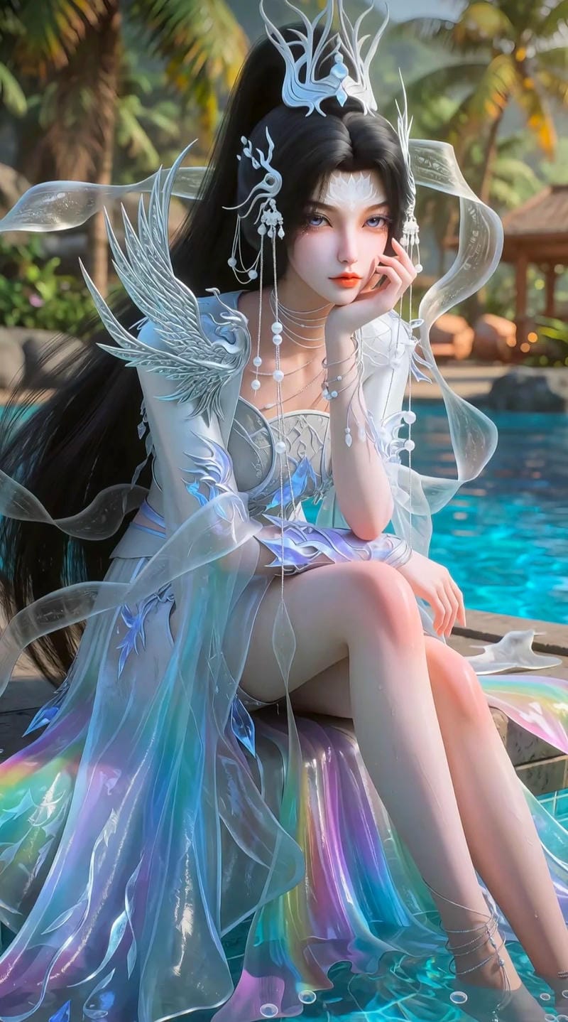 Ảnh Vân Vọng Thư 3D sexy nổi bật