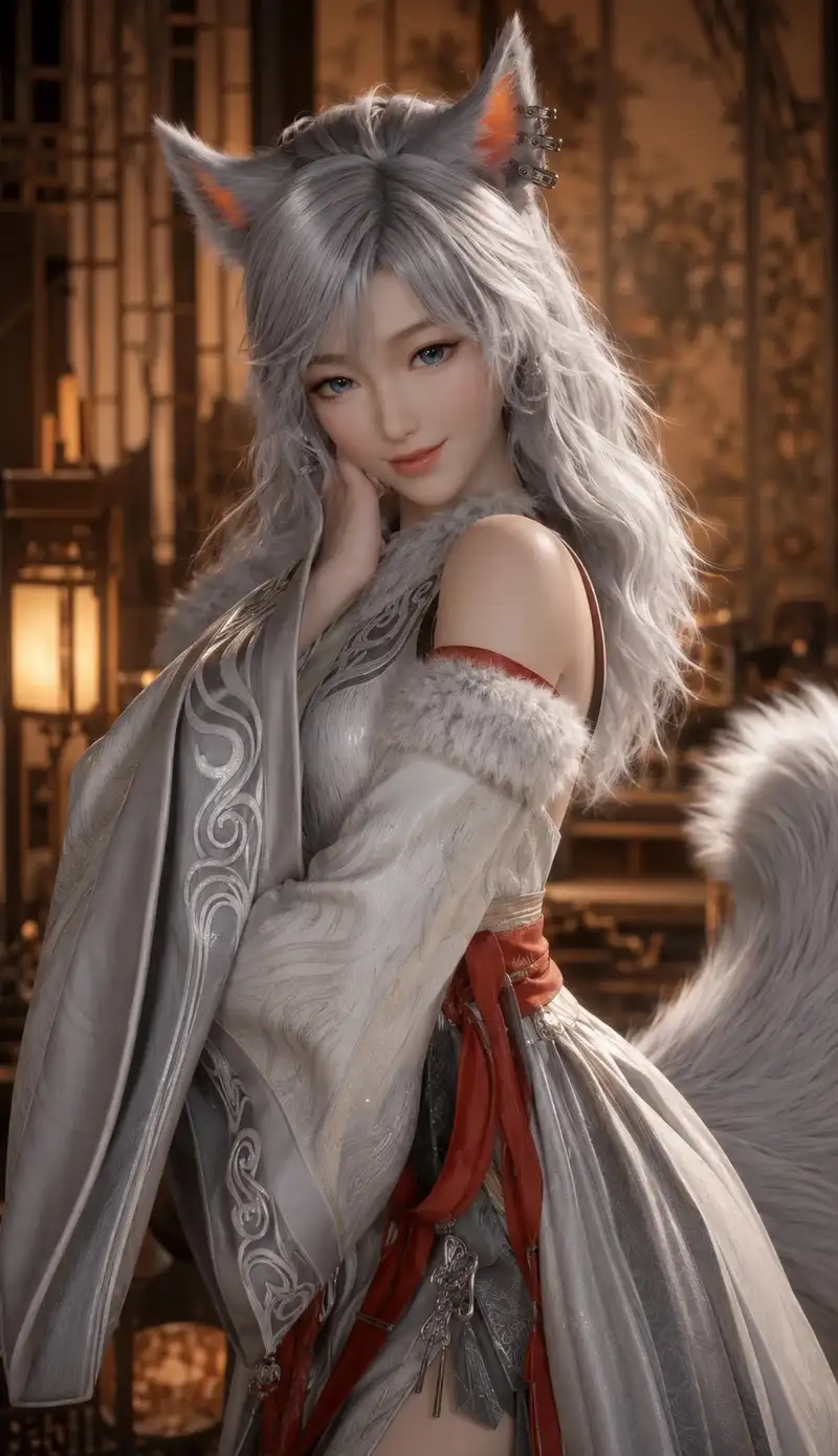 Ảnh nghệ thuật 3D Ngân Nguyệt sexy
