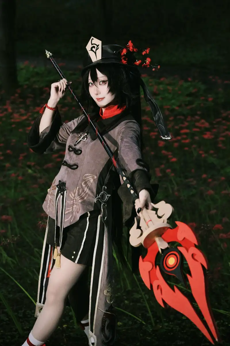 Hình ảnh Hutao cosplay đẹp dành cho fan Genshin
