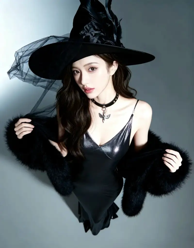 Hình ảnh cosplay phù thủy cho bộ sưu tập Halloween