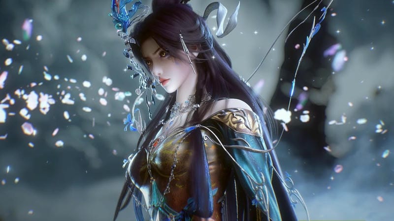 Hình nền Vân Vọng Thư 3D sexy độc đáo