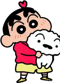 159+ nhãn dán Shin đáng yêu giúp tin nhắn thêm sinh động - Featured post in Sticker