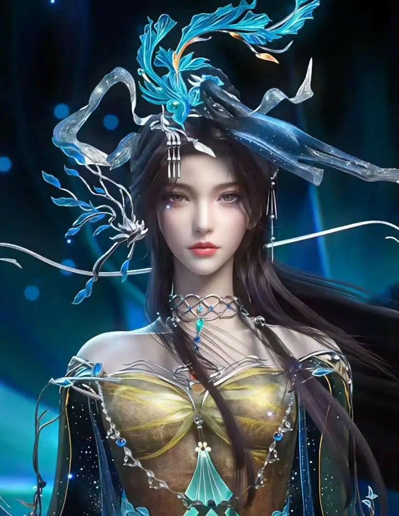 Khung hình 3D Vân Vọng Thư sexy ấn tượng