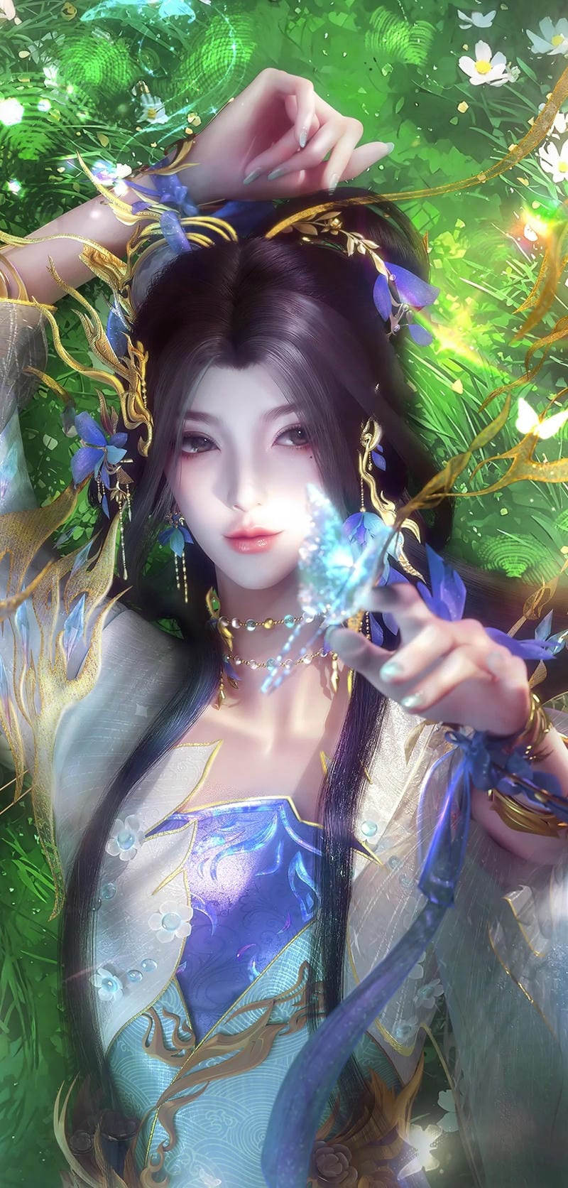 Ngắm nhìn Vân Vọng Thư sexy qua ảnh 3D