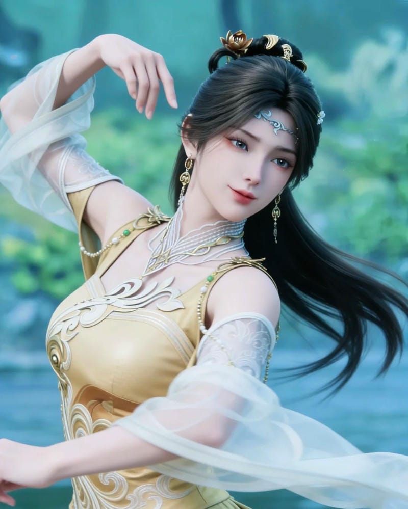 Tạo hình Kim Bình Nhi sexy phong cách 3D