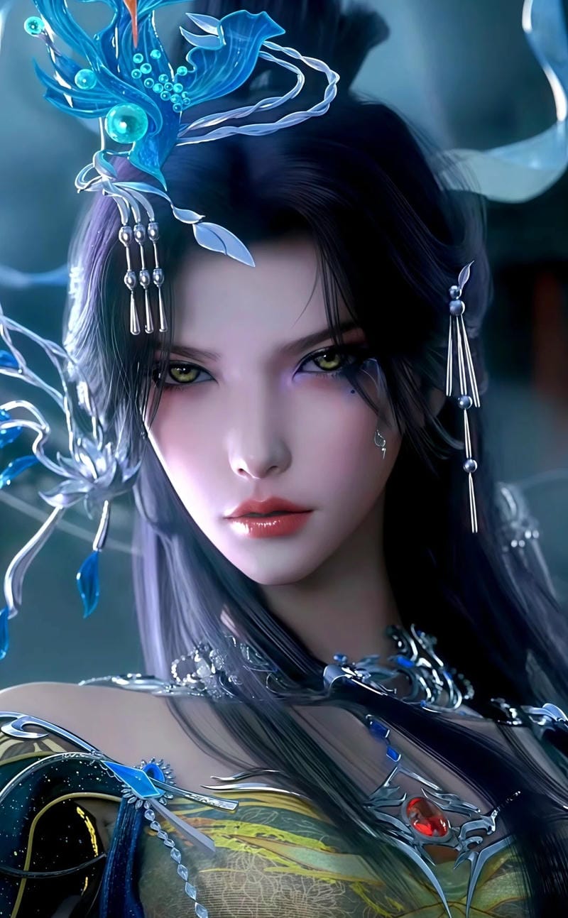 Vẻ đẹp Vân Vọng Thư sexy qua ảnh 3D