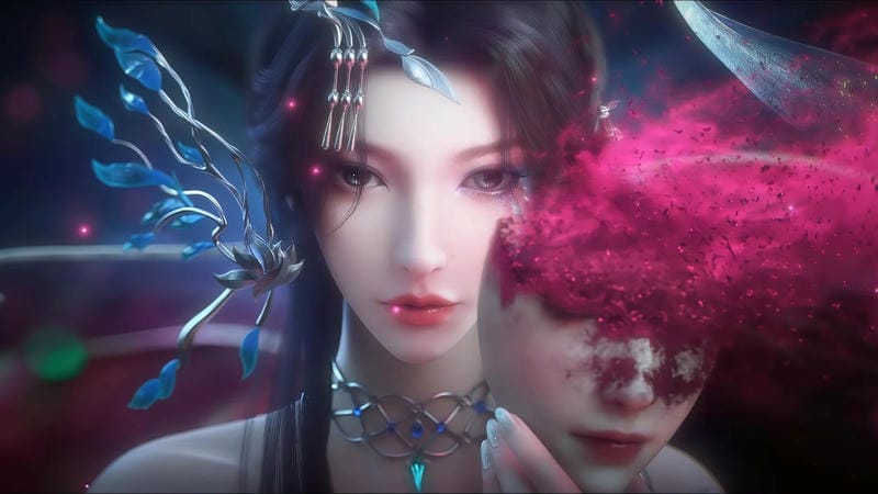 Vẻ đẹp quyến rũ của ảnh 3D Vân Vọng Thư sexy