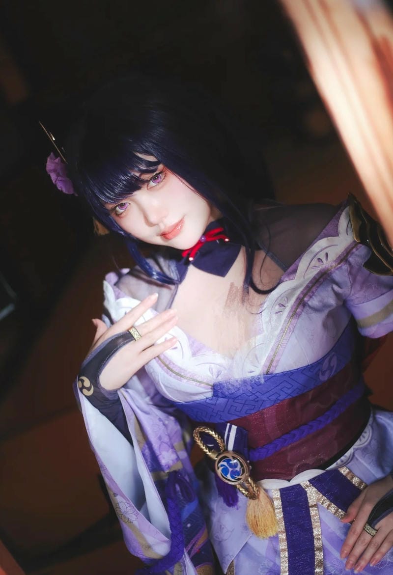 ảnh Raiden Shogun cosplay đẹp