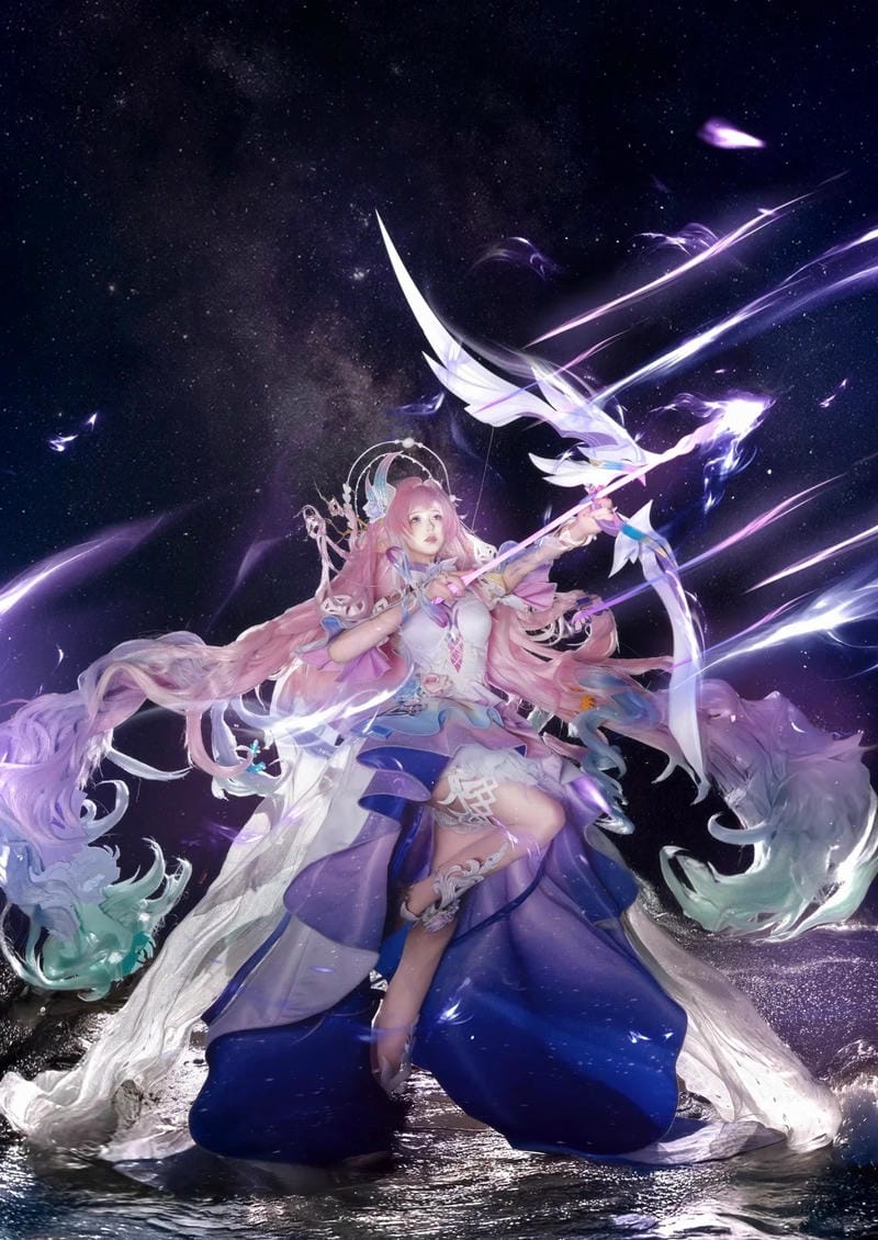 ảnh honkai star rail cosplay thần thái cuốn hút