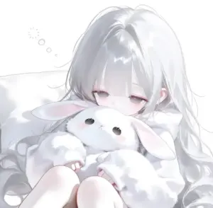 ảnh thỏ anime với đôi tai dài